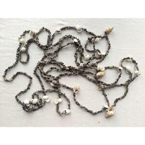 Seashell Garland 22 Feet Long Beach Decor Accent Coastal Craft Supply Art Resort